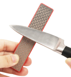 DMD Diamond Knife Sharpening Stone Sharpener 240/360/500/1000 Grit Professional Whetstone for Kitchen Outdoor Camping
