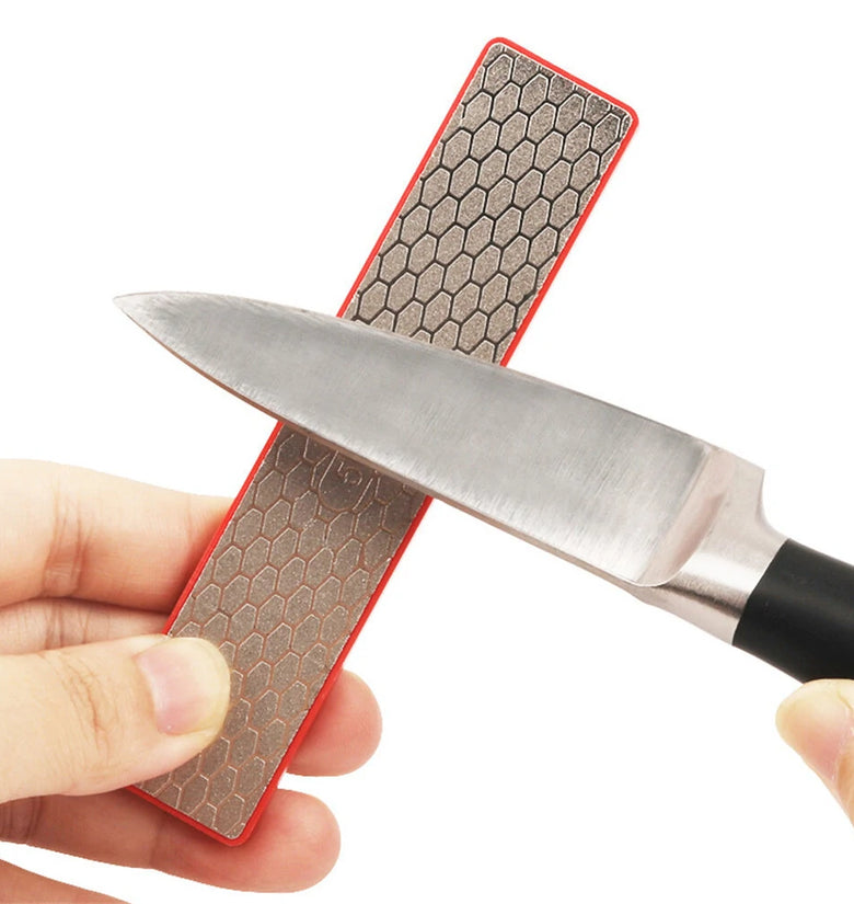 DMD Diamond Knife Sharpening Stone Sharpener 240/360/500/1000 Grit Professional Whetstone for Kitchen Outdoor Camping