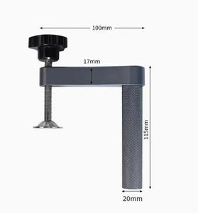 19mm/20mm Universal Quick Action Manual Bench Dog Clamp Adjustable Woodworking Desktop Clip Hold Down Fixed Clamp