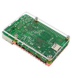 for Raspberry Pi 5 Passive Cooler Heatsink Radiator with Speed Cooling Fan Cooling Radiator Pure Copper