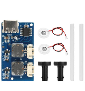 DC 5V Intelligent Humidifier Module Dual Spray Electrified Direct Type-C Interface Mist Control Board DIY Electronics Kit