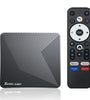 X88 PRO X5M 2+16G Android 14.0 TV Box UHD 3D 8K Amlogic S905X5M Quad-Core Media Player Support WiFi6 & bluetooth 5.0 1000M Smart Set Top Box with Voice Remote Control
