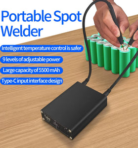DIY Spot Welder Handheld Portable Mini Spot Welding Machine With Spot Welding Pen Nickel Strip 18650 Battery Spot Welder