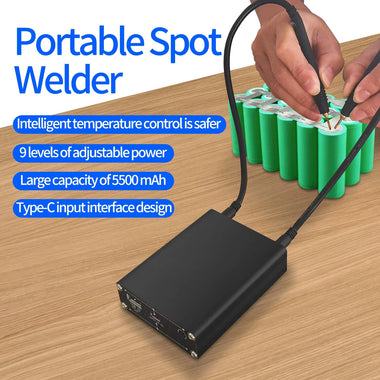 DIY Spot Welder Handheld Portable Mini Spot Welding Machine With Spot Welding Pen Nickel Strip 18650 Battery Spot Welder