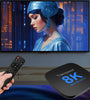 Transpeed 2+16G Android 13.0 TV Box ATV Dual Wifi with TV Apps 8K Video BT5.0+ RK3528 4K 3D Voice Media Player Set Top Box