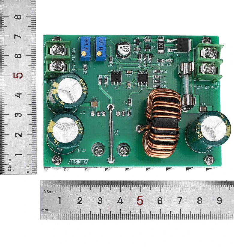 DC 600W 10-60V to 12-80V Boost Converter Step Up Module Power Supply