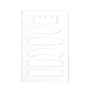 6-in-1 Acrylic Woodworking Handle Router Template Guide 6 Styles Clear Precision Craft Tool Compact Lightweight for DIY Projects