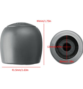 Car Auto 5 Speed Gear Shift Knob For Fiat 500 500c Panda 2003-2012 Gray