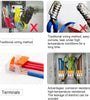 3x75pcs For 221 Electrical Connectors Wire Block Clamp Terminal Cable Reusable Mini Quick Home Wire Terminal Connector