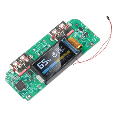 22.5W Dual Bidirectional Fast Charger Buck Converter Type-C USB Mobile Power Module Motherboard With Display Support PD/QC/SCP/VOOC