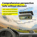 Smart TPMS Car Tire Pressure Alarm Monitor System 4 External Sensors Display Solar Intelligent Tyre Pressure Temperature Warning
