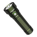 Cyansky Carbon LiFePO4 Flashlight 4*SST20 2000LM Steady Beam Portable LED Torch with 15000mAh Rechargeable LiFePO4 Battery Beam Distane Military Fans Searchlight Waterproof Perfect for Outdoor Camping Searching
