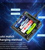 XTAR L4 AAA AA Battery Charger 4 Slots Intelligent LED Indicator Fast Charging USB Flashlight Charger for 1.5V Li-ion / 1.2V lithium NiMH Batteries