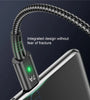 USLION 7A USB-A to USB-C Cable Fast Charging Data Transmission Copper Core Line 1M/2M Long for iPhone 15 15 Plus for Huawei Mate60 Pro for Samsung Galaxy S24 for Xiaomi 14pro