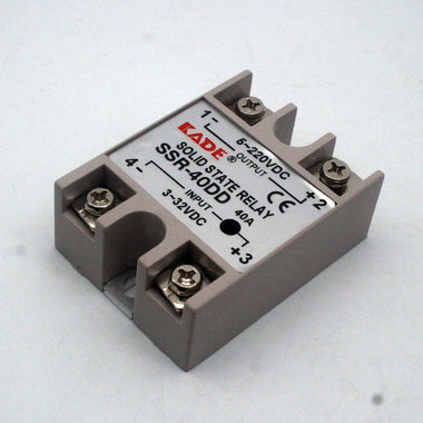 SSR -25DD/ 40DD DC Control DC SSR White Shell Single Phase Solid State Relay