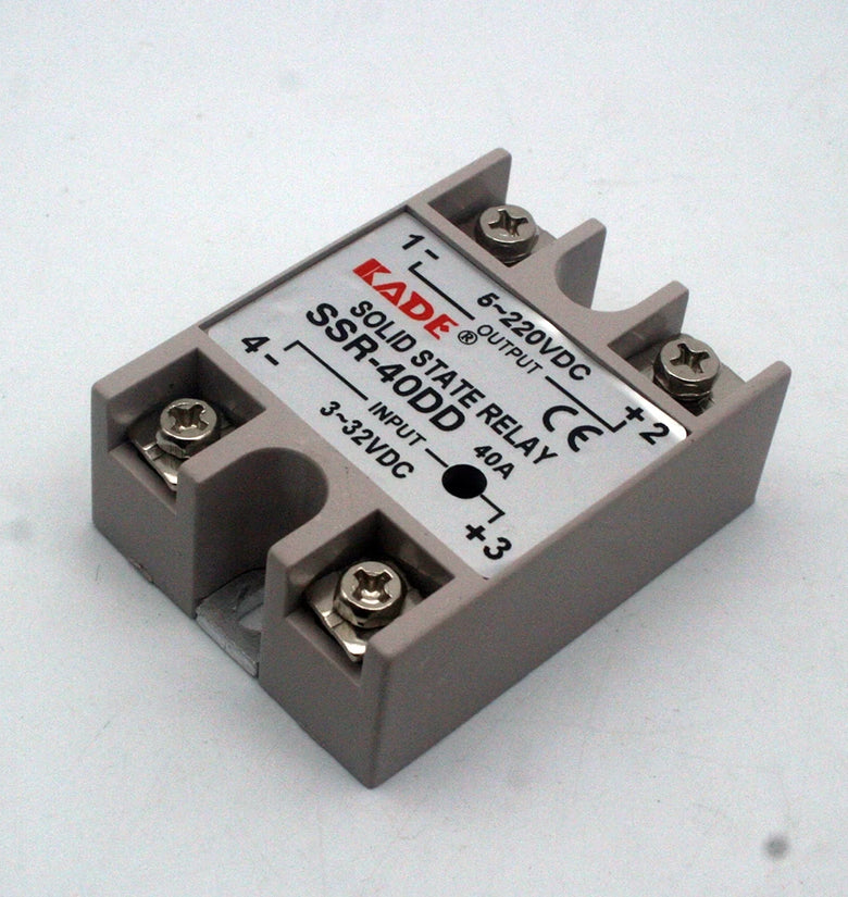 SSR -25DD/ 40DD DC Control DC SSR White Shell Single Phase Solid State Relay