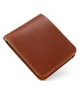 Ekphero Men's Genuine Leather Wallet Large Capacity Slim 6 Card Slots Money Clip, Lightweight Cowhide Portable ID & Credit Card Holder