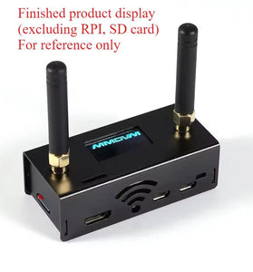 Raspberry Pi Duplex MMDVM Digital Hotspot Board UHF/VHF Dual Timing Support Dual Antennas Ready to Use