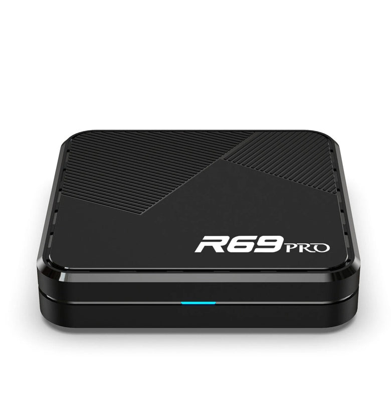 R69 PRO 4+64G TV Box Android 14 Allwinner H728 Quad-core Support WiFi 6 bluetooth-Compatible 3D Display 8K Gigabit Ethernet Media Player with Remote Control