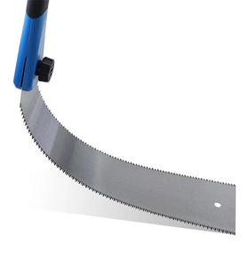 Heavy Duty Double-Sided Hand Saw High Hardness Manganese Steel Blade Efficient Tri-Grinding Teeth Comfortable TPR Handle