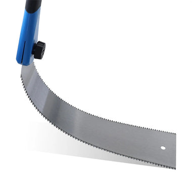 Heavy Duty Double-Sided Hand Saw High Hardness Manganese Steel Blade Efficient Tri-Grinding Teeth Comfortable TPR Handle