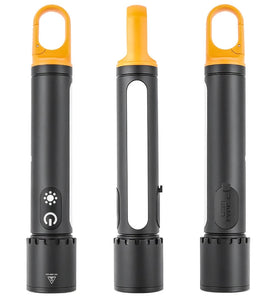 1000LM Super Bright LED Tactical Flashlights with COB Sidelight, 21700 Battery, USB Rechargeable Telescopic Zoom Best Small LED Torch IPX4 Waterproof for Camping Emergency