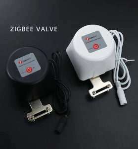 Tuya Zigbe Smart Gas Valve Garden Water Shut Off Timer Irrigation Controller Work with Alexa Google Assistant Smart Life APP