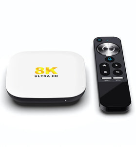 H96Max M2 TV Box RK3528 4GB+32GB Android 13 Smart TV Box WIFI6 BT5.0 8K AV1 Media Player with 2.4G Voice Remote Control Set Top Box