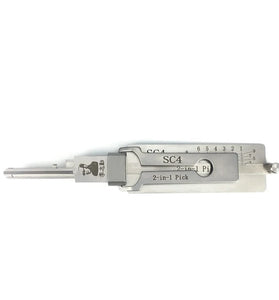 Drillpro 1PC 2 in 1 Tools KW1 SS001Pro KW5 SC1 SC4 Decoder Locks Professional Hand Locksmith Tool for All Type