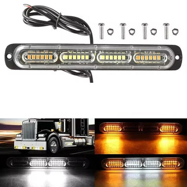 12V-24V 24 LED Car Truck LED Light Side Light Warning Emergency Light Universal For Cars Van Truck Motorcycle