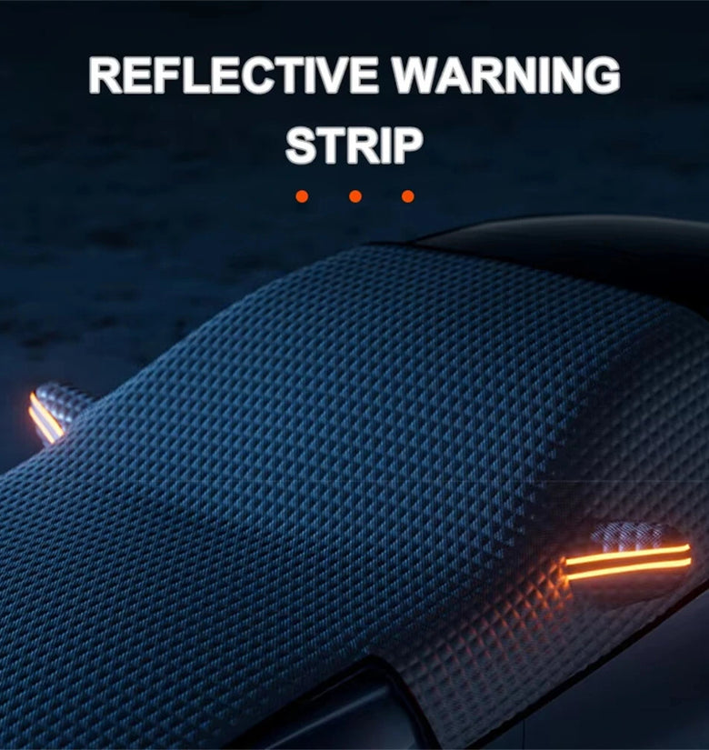 Car Snow-resistant Covers Winter Exterior Windshield Fully Wrapped Waterproof Snow Cover Ice Protection for Sedan/SUV