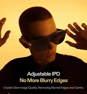 XREAL One AR Smart Glasses 477" HD Screen 3DoF Space Hovering 3D Real Glasses for iPhone Switch PS5 Game Private Cinema