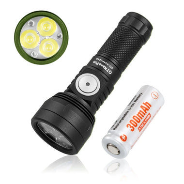 Lumintop GT NANO PRO V3.2 1700 Lumen 160M Compact LED Keychain Flashlight With 10300 Battery Mini Powerful LED Torch Camping Light