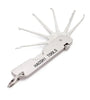 DANIU Foldable Door Lock Opener Locksmith Tool Lock Pick Set