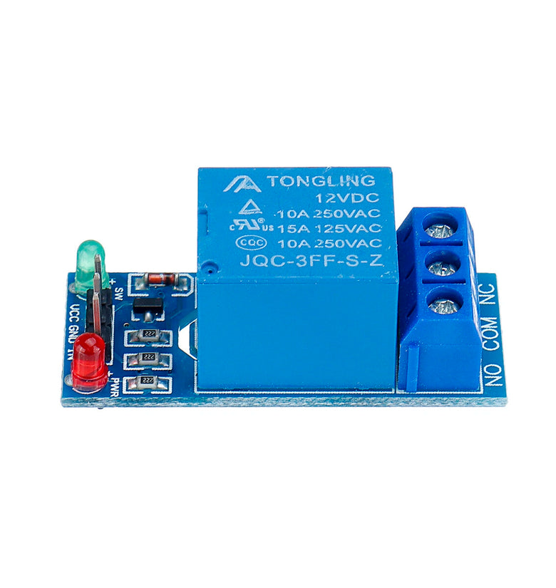 2Pcs 12V 1CH Channel Relay Module With Optocoupler For PIC AVR DSP ARM