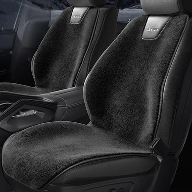 12V Winter Car Heating Cushion Vehicle Electric Plush Warm Mat Car Heating Pad Flush Electric Seat Heater 3-Level Adjustable Winter Seat Cushion Quickly Heating