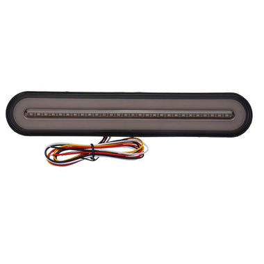 3 in 1 28 LED Flowing Reverse Stop Brake Turn Signal Rear Tail Lights Truck Trailer RV