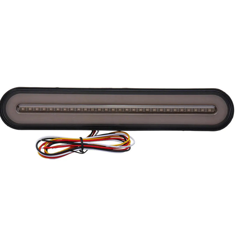 3 in 1 28 LED Flowing Reverse Stop Brake Turn Signal Rear Tail Lights Truck Trailer RV