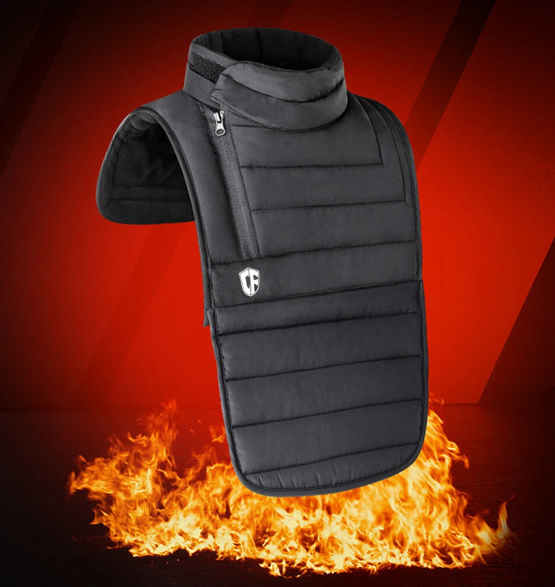 Winter Motorcycle Cycling Chest Protector Adjustable Neck Cover Windproof Outdoor Skiing Neck Warmer