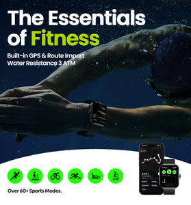 [World Premiere]Zeblaze Beyond 3 Plus Built-in GPS & Route Import 1.78 inch AMOLED 3 ATM Swimming Stainless Steel Navigation Crown Lightweight Heatlh Monitoring Smart Watch