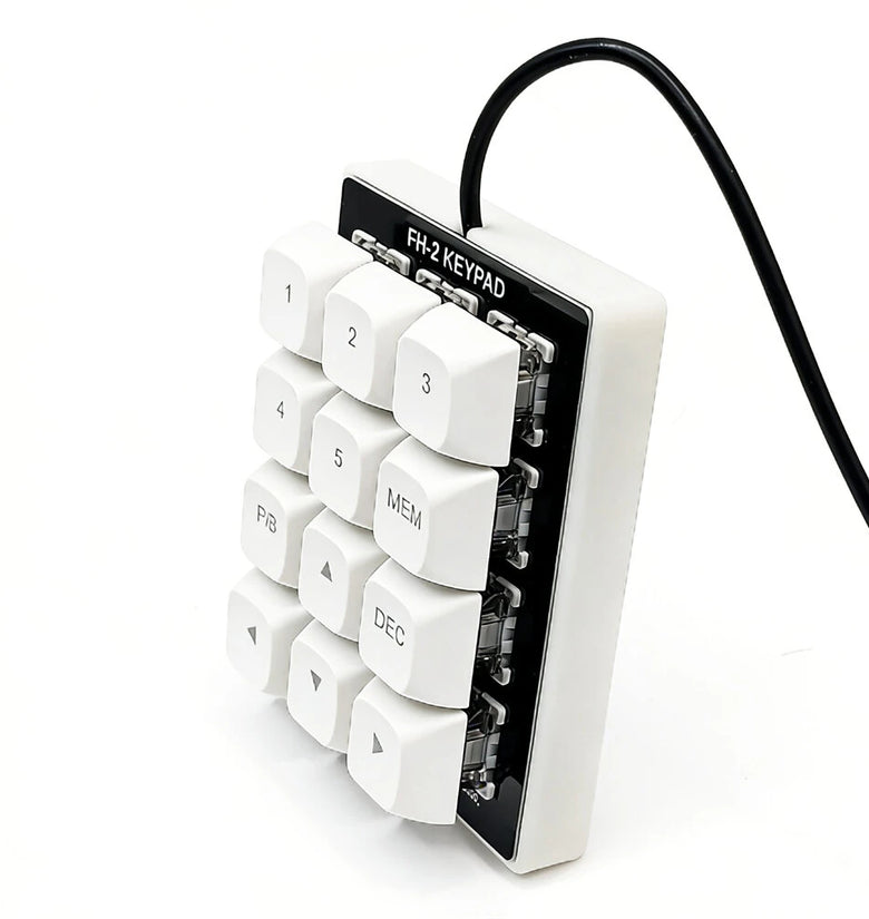 FH-2 External Control Keyboard Compatible with YAESU FTDX-9000 FT-9500 FT-450 FT-891 FT-991 Plug and Play 3.5mm Connection