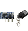 GERMA RF 433mhz Transmitter 4 Button Remote Control + Receiver Module Fixed EV1527 Decoding 4CH Output with Learning DIY Kit