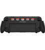 DOBE TNS-3179 Switch2 Console Grip Ergonomic Hand Grip 5 Game Card Slots Built-in Stand Portable Gaming Accessories for Nintendo Switch2