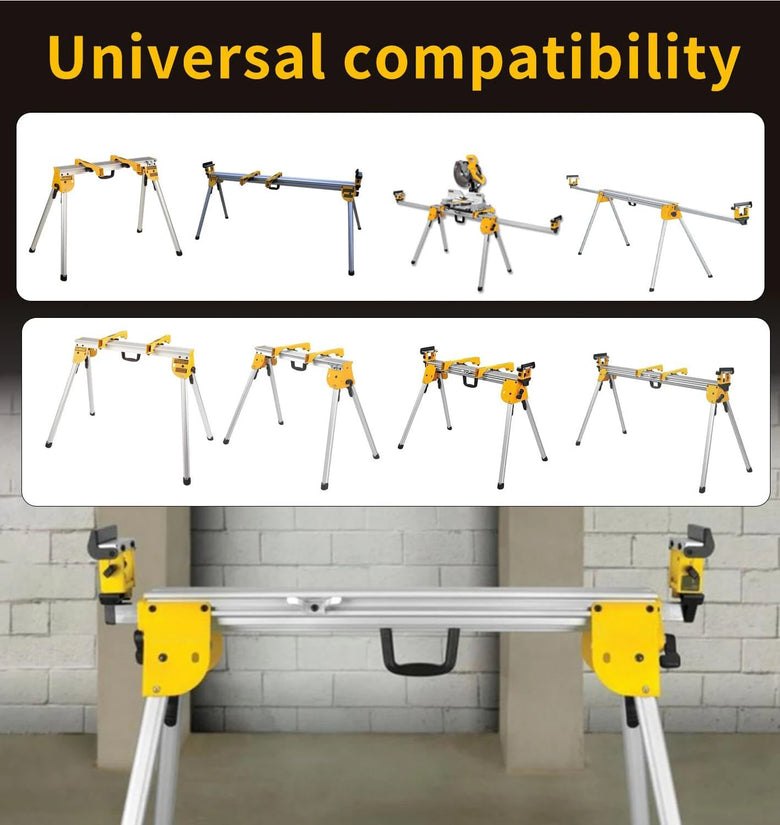 Miter Saw Mounting Brackets Compatible with DEWALT DW723 DWX723 DWX724 DWX725B and DWX725 Stands (DW7231)