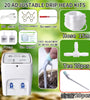 WiFi Intelligent Watering Device Double Pump Timed Automatic Drip Irrigation System Remote APP Controller for Garden Plant Flower