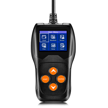 KONNWEI KW600 12V Car Battery Tester Analyzer 100 to 2000CCA Cranking 30- 220 AH