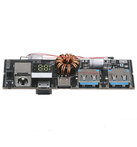 QC3.0 3S 4S 5S 65W 100W Power Bank Double USB Two way Fast Charge Mobile Power Module with C-Port 18650 Charging Temperature Protection