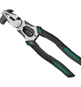 Multifunctional Fencing Pliers Tool 228mm High Carbon Steel Head Wire Cutters Ergonomic Rubber Handle for Home and Workshop Use