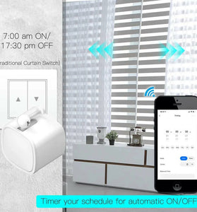 Smart Switch Button Pusher Bluetooth Fingerbot Tuya Smart Life App or Timer Control Add Hub Compatible With Alexa Google Home