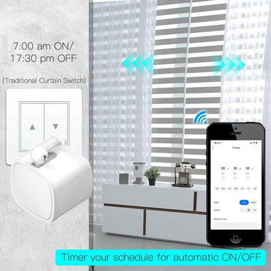 Smart Switch Button Pusher Bluetooth Fingerbot Tuya Smart Life App or Timer Control Add Hub Compatible With Alexa Google Home